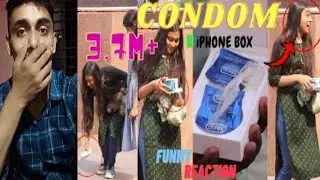 Condom In iPhone Box Twist Prank || Condom Prank || Funny Reaction #funny #funnyvideo #viralvideo