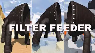 How to get FILTER FEEDER BADGE + FILTER FEEDER MORPH in GIANT UNIVERSE ROLEPLAY NEW UPDATE ROBLOX !
