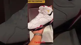 🚨First Look🚨 Air Jordan 7 &ldquo;Cardinal&rdquo; Releasing 12/17 Are you copping?