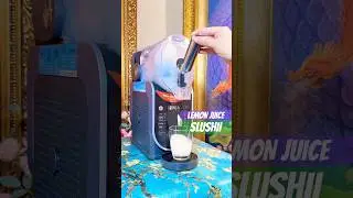How to make LEMON JUICE SLUSHii with NinjaKitchen #slushii #slushie #lemonjuice