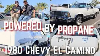 1980 Chevy El Camino converted to use PROPANE!