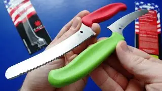 Кухонники из США- это нечто! Spyderco Z-Cut&trade; Offset Kitchen