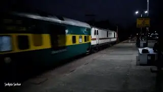 High speed evening train action in Indian Railways | Rajdhani + Shatabdi + Yuva + Duronto trains