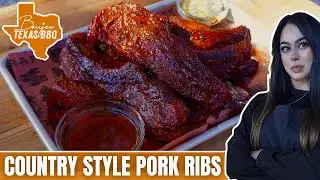 Country Style Pork Ribs on the Reverse Flow Smoker | Oklahoma Joe's