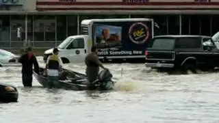 Monster Truck Rescue @ Pep Boys - Flooding Caught on Security Camera
