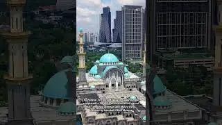 The Federal Territory Mosque in Kuala Lumpur! #mosque #mosquearchitecture #kualalumpur #malaysia