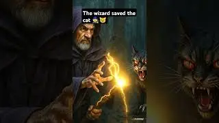 ✨He turns an evil cat into a sweet, fluffy friend!🐱❤️A tale of magic, kindness, and transformation!🌟
