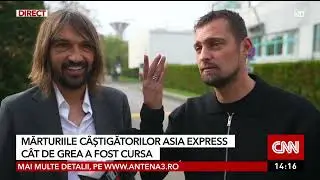 Mărturiile câștigătorilor Asia Express 2025
