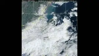 Northeasterly flow at low levels versus southwesterly at high-level over Taiwan area on 19 Jan 2025