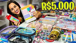 O MAIOR PEDIDO DE 5 MIL REAIS COM MAIS DE 300 ITENS | PAPELARIA ART PEL