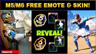 M5/M6 Free Royal Pass Emote Leaks || 50Rp Reward First Look || M6 Rp Based On Winter Theme In Bgmi