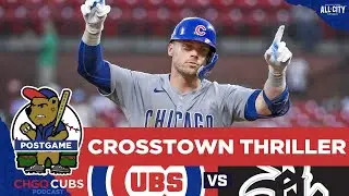 Cubs EDGE White Sox in Thriller to Win Crosstown Series! Nico Hoerner Shines! | CHGO Cubs POSTGAME