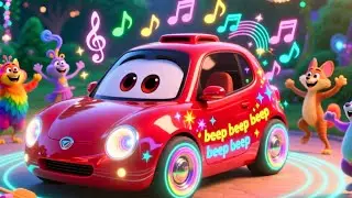 Double Sound Wheels Turn 🚍🎶 Fun Vehicle Song for Kids | UK Nursery Rhymes