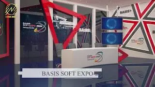 BASIS SOFT EXPO 2020 STUDIO DESIGN | TV SET DESIGN | ICT SOFTWARE EXPO 2020 | 3D DESIGN | PORTFOLIO