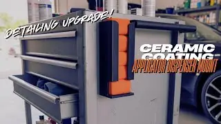 Upgrade Your Detailing Setup 💎 Ceramic Coating Applicator Dispenser Mount