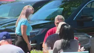 COVID-19 vaccination clinic held at Norwich middle school