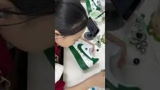 Drawing St. Patrick's Day Sneakers with Drip Effect | Art Timelaps - CongFinds