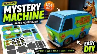 Build the Scooby-Doo Mystery Machine | Paper Model