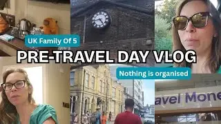 No Insurance, No Euros, No Breakdown Cover | Pre-Travel Day Vlog