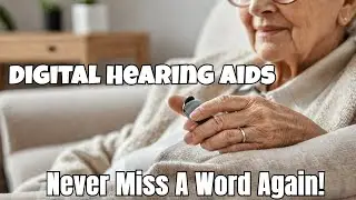Nano Digital Rechargeable Hearing Aids for Seniors - Completely-in-Canal Hearing Amplifier