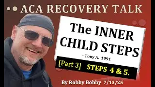 ACA Recovery Talk: THE INNER CHILD STEPS Part 3 - Steps 4 & 5.