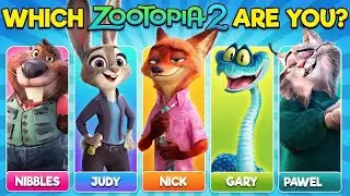 Which Zootopia Character Matches YOUR Personality?