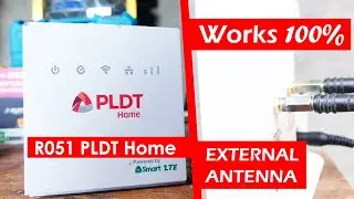 How to modify R051 PLDTHome Wifi with External Antenna Connector #modem