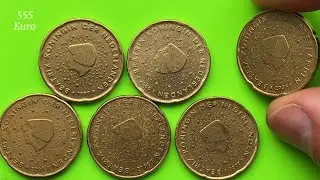 20 euro cent Netherlands 1999 2000 2001 2002 2003 2004