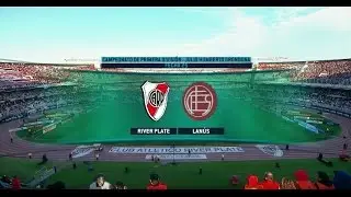 F&uacute;tbol en vivo. River - Lan&uacute;s. Fecha 25 del Torneo de Primera Divisi&oacute;n 2015. FPT.