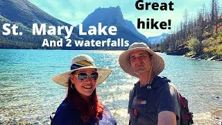 Glacier National Park part 2, St. Mary&rsquo;s lake, Baring Falls, St. Mary&rsquo;s Fall and a amazing sunset
