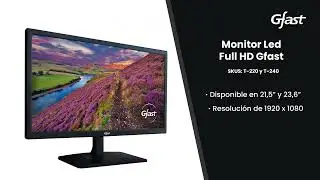 Monitor Led Full HD Gfast  de 22
