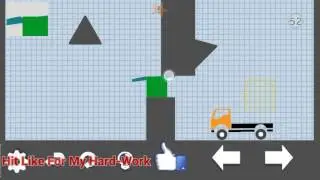 Brain it on the truck under water level 52 5 star walkthrough