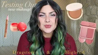 Testing Out New Makeup: High end & Drugstore 