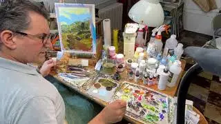 PaintingWorkshop - Painting 2 - 1st steps (sketch + massing volume)
