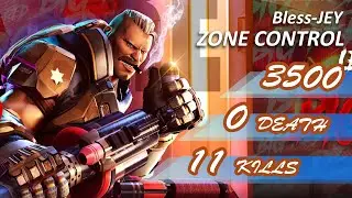 ZC  |  Score: 3500  |  Death: 0  |  Kills: 11  |  Top 1  |  Big Red  |  Shadowgun War Games