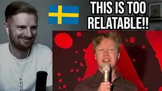 Reaction To Johan Glans - The Hangover (Swedish Stand Up Comedy)