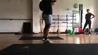 Clean 130Kg (SlowMotion) - Andrea Barbotti @Phoenix Training