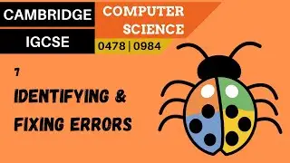87. CAMBRIDGE IGCSE (0478-0984) 7 Выявление ошибок и предложение решений
