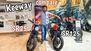 2024 Keeway SR125 COMPARE SR250 | RETRO BIKE Premium Features