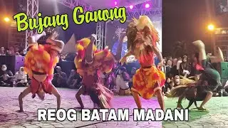 Aksi BUJANG GANONG REOG Batam Madani 📀 Bazar Kuliner Batam Batik Fashion Week 2022