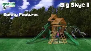 Качели Big Skye II от Gorilla Playsets &mdash; SwingSetMall.com