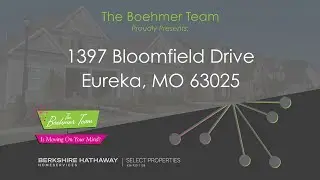 SOLD! New Listing/ Dr. Eureka, MO 63025/ By The Boehmer Team!
