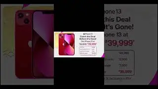 Amazon Sale 👉Apple iPhone 13 (128GB) - (Product) REDClick Here to buy 👉amzn.to/3RLvlIo