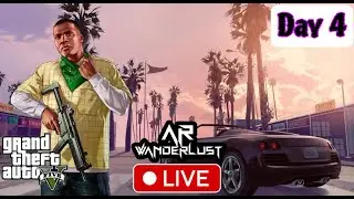 GTA 5 Story Mode LIVE 🔴 Day 4  | Let’s Continue the Story