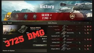 World of tanks // Derp KV-2 - Ace tanker -3725 dmg 4 frags