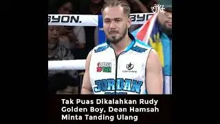 Tak Puas Dikalahkan Rudy Golden Boy, Dean Hamsah Minta Tanding Ulang #byoncombat #byon4