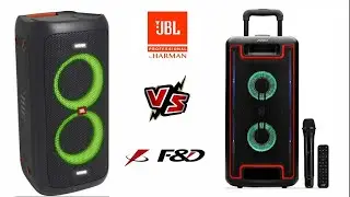 JBL PARTYBOX 100 VS F&D PA938 BATTLEGROUND SOUND COMPARISON |Let's see which is the best SPEAKER
