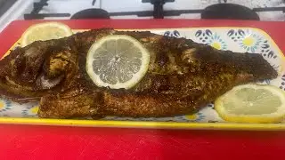 Roasted Fish On Charcoal Yummy By @kokogracetv  #cookingtips #cookingchannel #cookingvideo