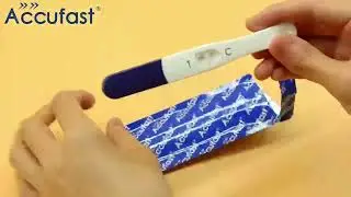 Accufast tell you how to use the pregnancy test midstream