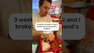 3 weeks in India and I broke his English. Part 2 #shorts #indian #italian #indianitalian